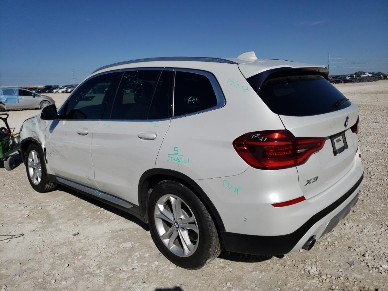 Изображение 2 2020 BMW X3 SDRIVE30I 2020 с VIN 5UXTY3C01L9B36755