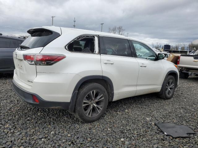 Image 3 of 2016 TOYOTA HIGHLANDER XLE 2016 with VIN 5TDJKRFH3GS342761