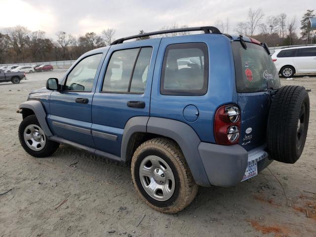 Obraz 2 z 2005 JEEP LIBERTY SPORT 2005 z VIN 1J4GL48K35W697231