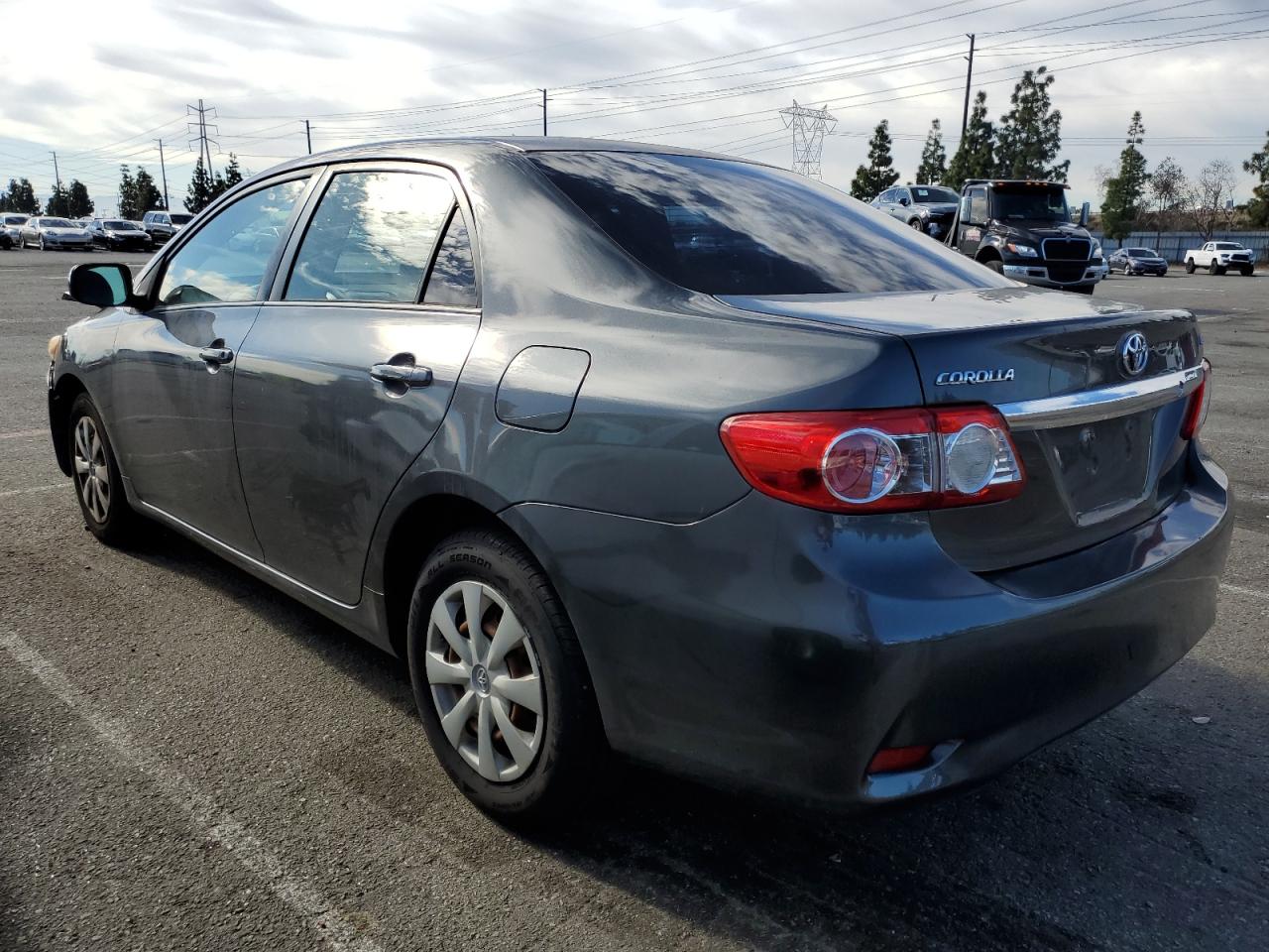 Image 2 of 2011 TOYOTA COROLLA BASE 2011 with VIN JTDBU4EE9BJ091243