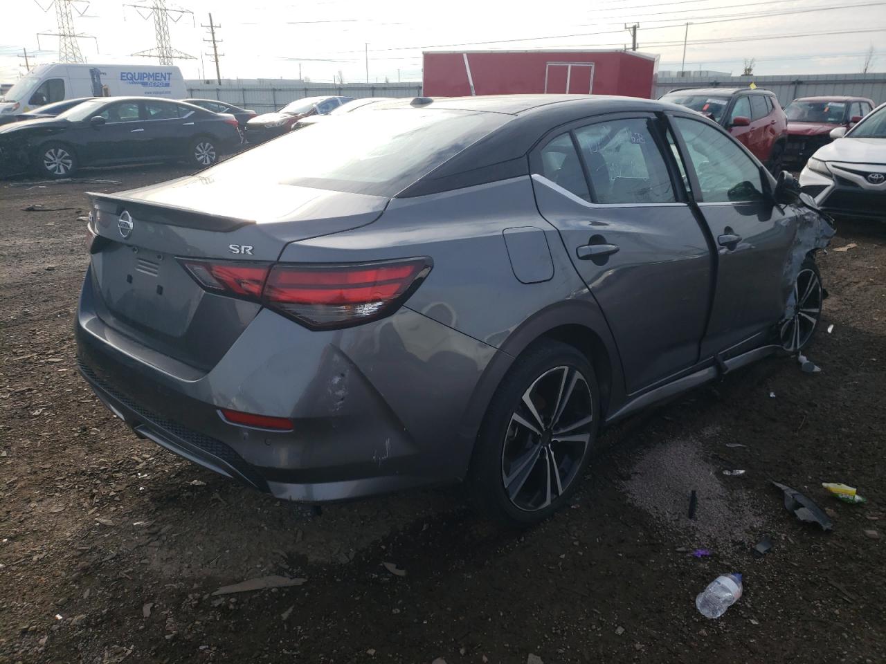 Изображение 3 2021 NISSAN SENTRA SR 2021 с VIN 3N1AB8DV6MY207459