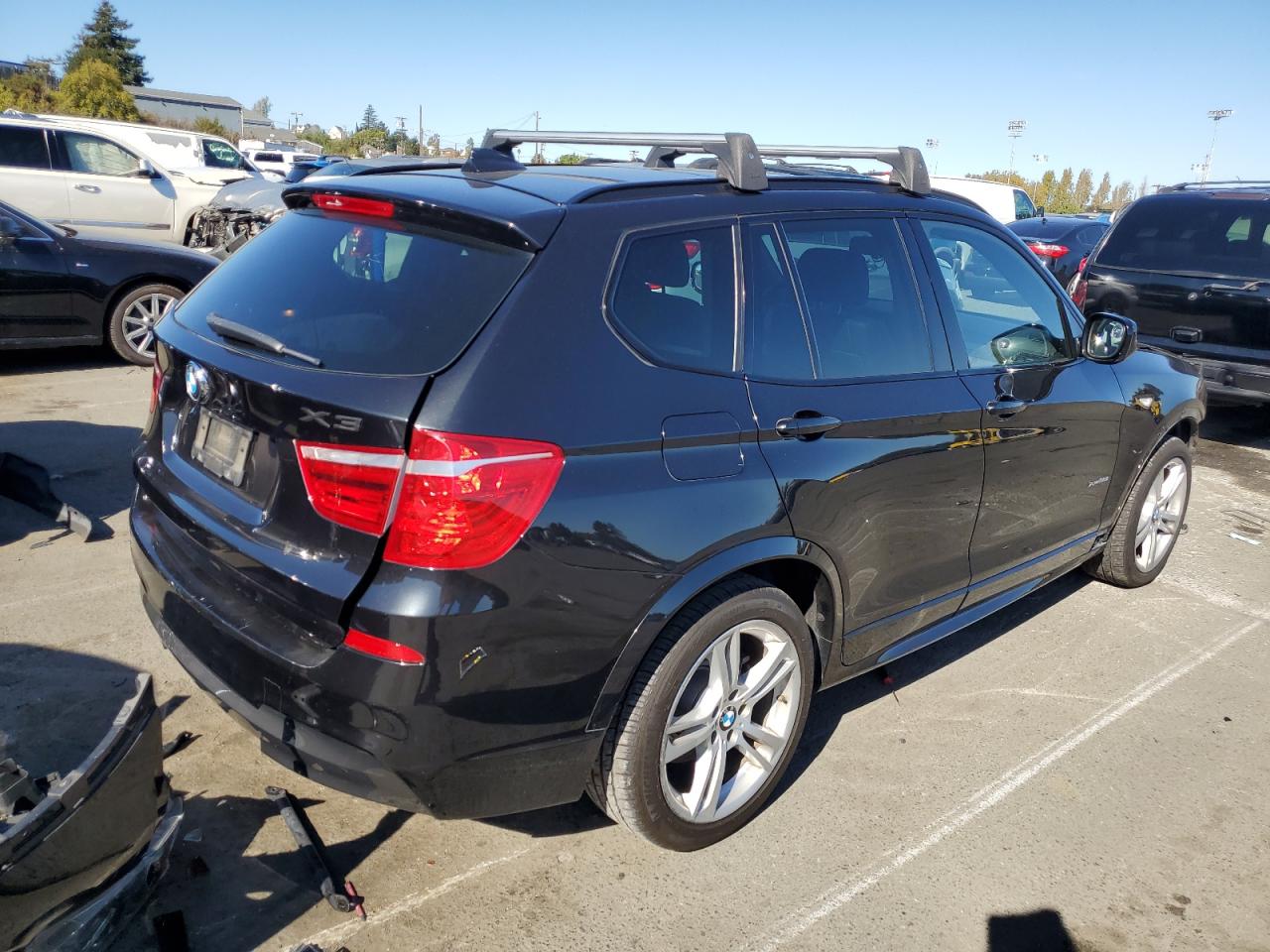 Image 3 of 2014 BMW X3 XDRIVE35I 2014 with VIN 5UXWX7C52EL983676