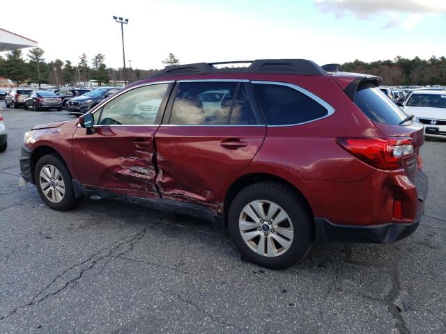 Image 2 of 2017 SUBARU OUTBACK 2.5I PREMIUM 2017 with VIN 4S4BSACC0H3266123