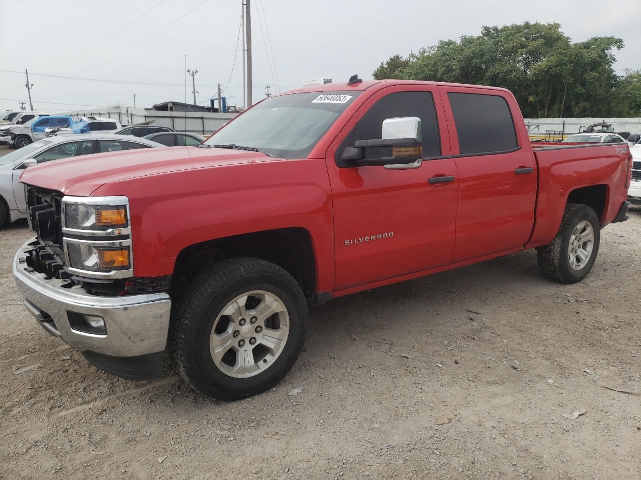 Изображение 1 2014 CHEVROLET SILVERADO K1500 LT 2014 с VIN 3GCUKREC9EG128971