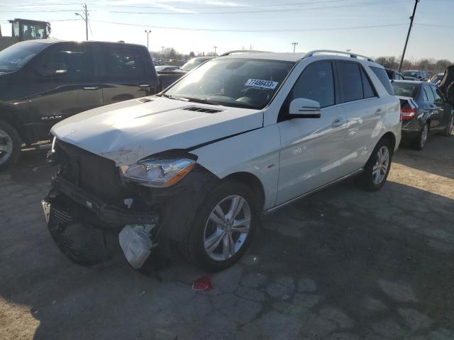 Image 1 of 2012 MERCEDES-BENZ ML 350 4MATIC 2012 with VIN 4JGDA5HB3CA024904