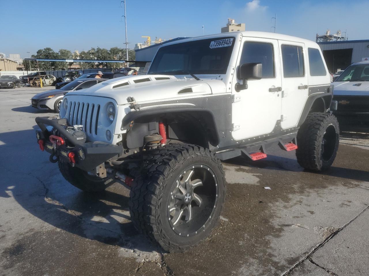 Image 1 of 2014 JEEP WRANGLER UNLIMITED SPORT 2014 with VIN 1C4HJWDG0EL288537