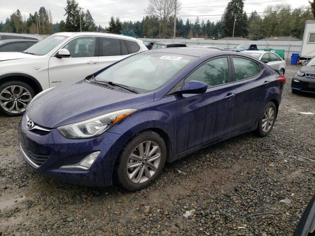 Image 1 of 2014 HYUNDAI ELANTRA SE 2014 with VIN 5NPDH4AE4EH500703