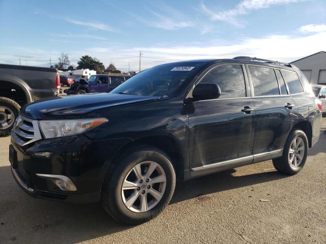 Image 1 of 2012 TOYOTA HIGHLANDER BASE 2012 with VIN 5TDBK3EH6CS139005