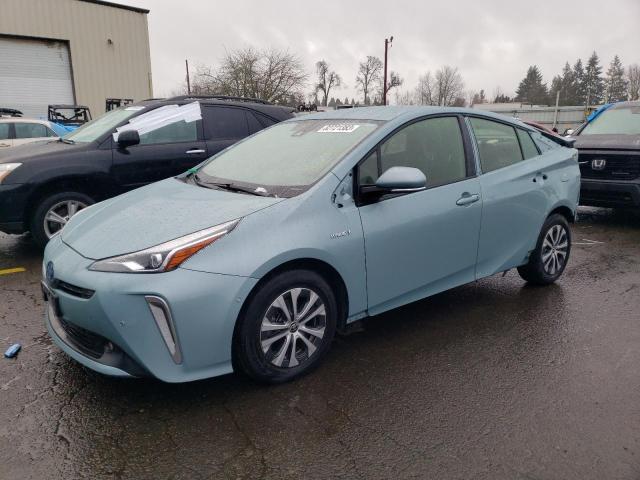 Image 1 of 2021 TOYOTA PRIUS LE 2021 with VIN JTDL9MFU7M3027754