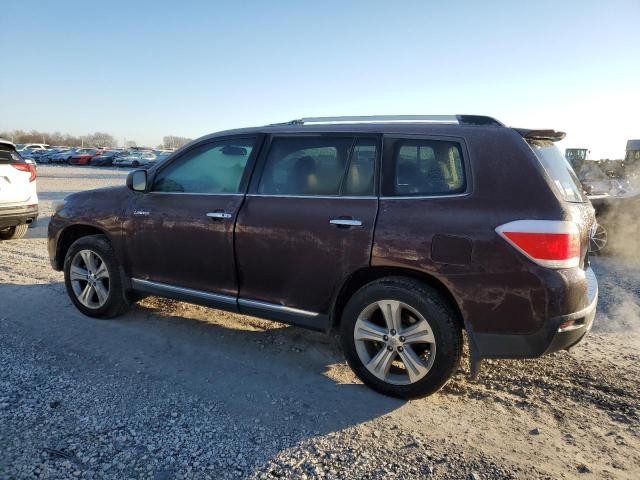 Image 2 of 2012 TOYOTA HIGHLANDER LIMITED 2012 with VIN 5TDYK3EH6CS076871