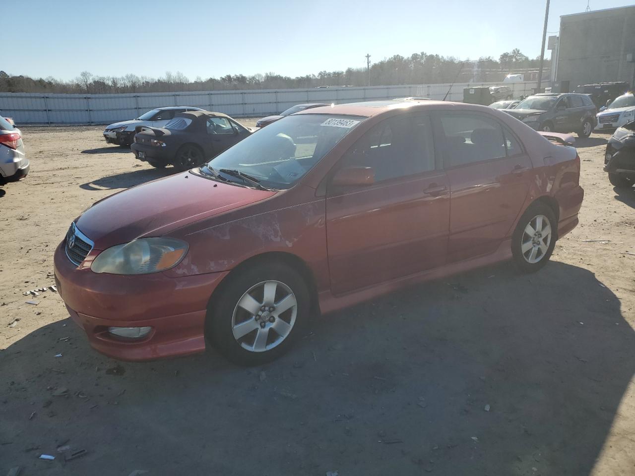 Image 1 of 2007 TOYOTA COROLLA CE 2007 with VIN 2T1BR30E87C821133