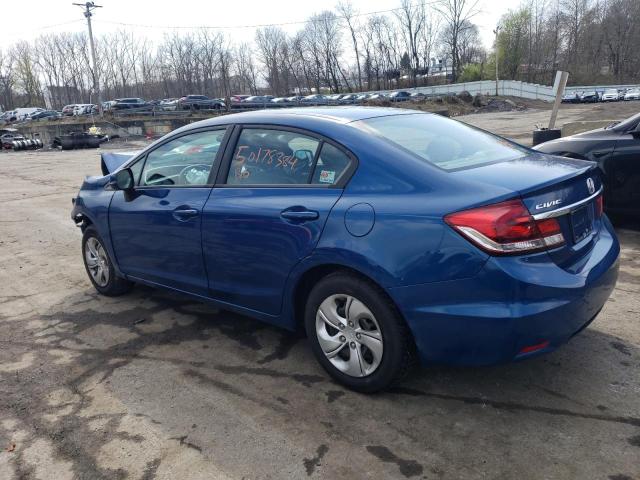 Изображение 2 2013 HONDA CIVIC LX 2013 с VIN 2HGFB2F55DH586202