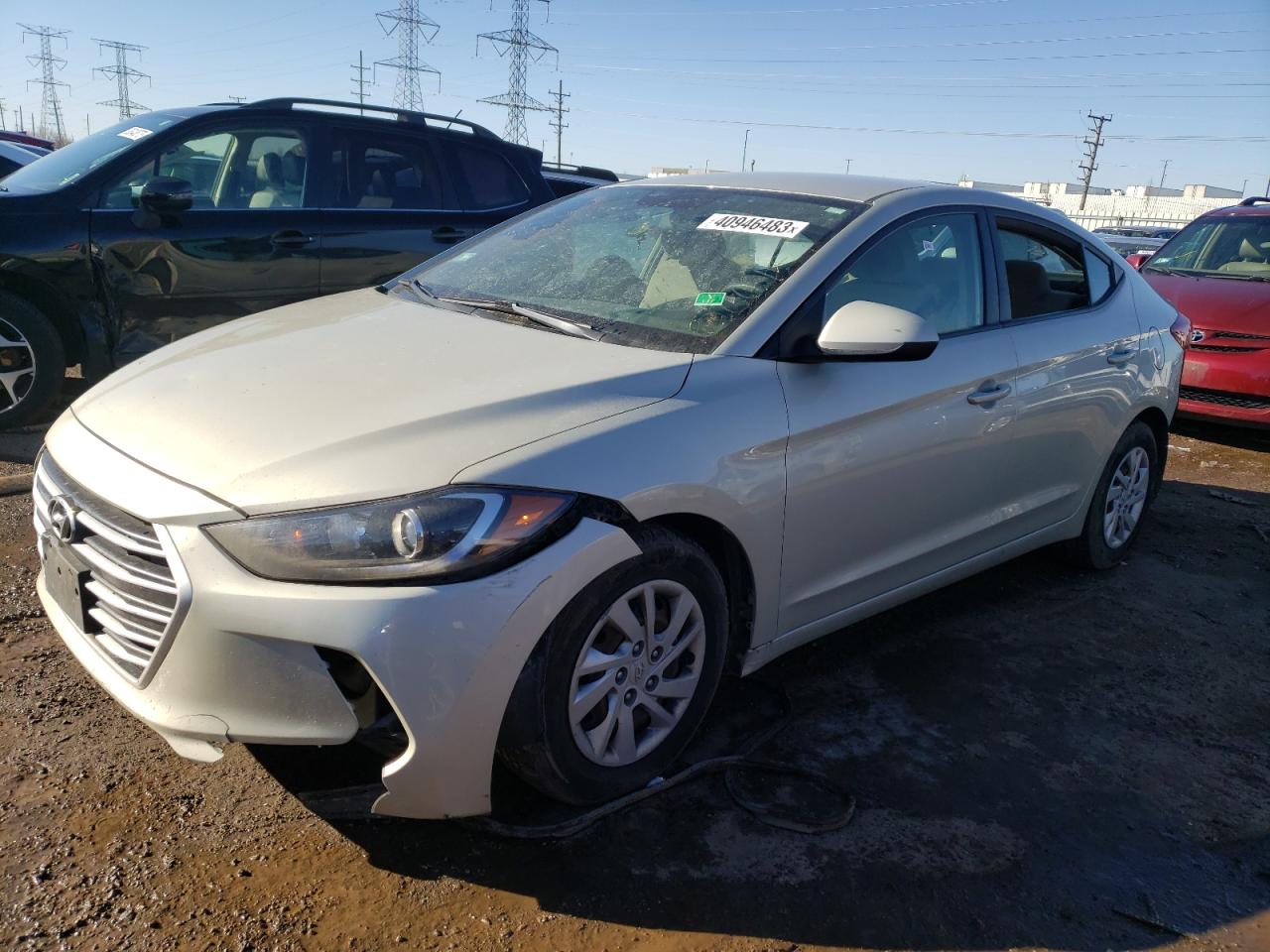 Obraz 1 z 2017 HYUNDAI ELANTRA SE 2017 z VIN 5NPD74LF0HH161368