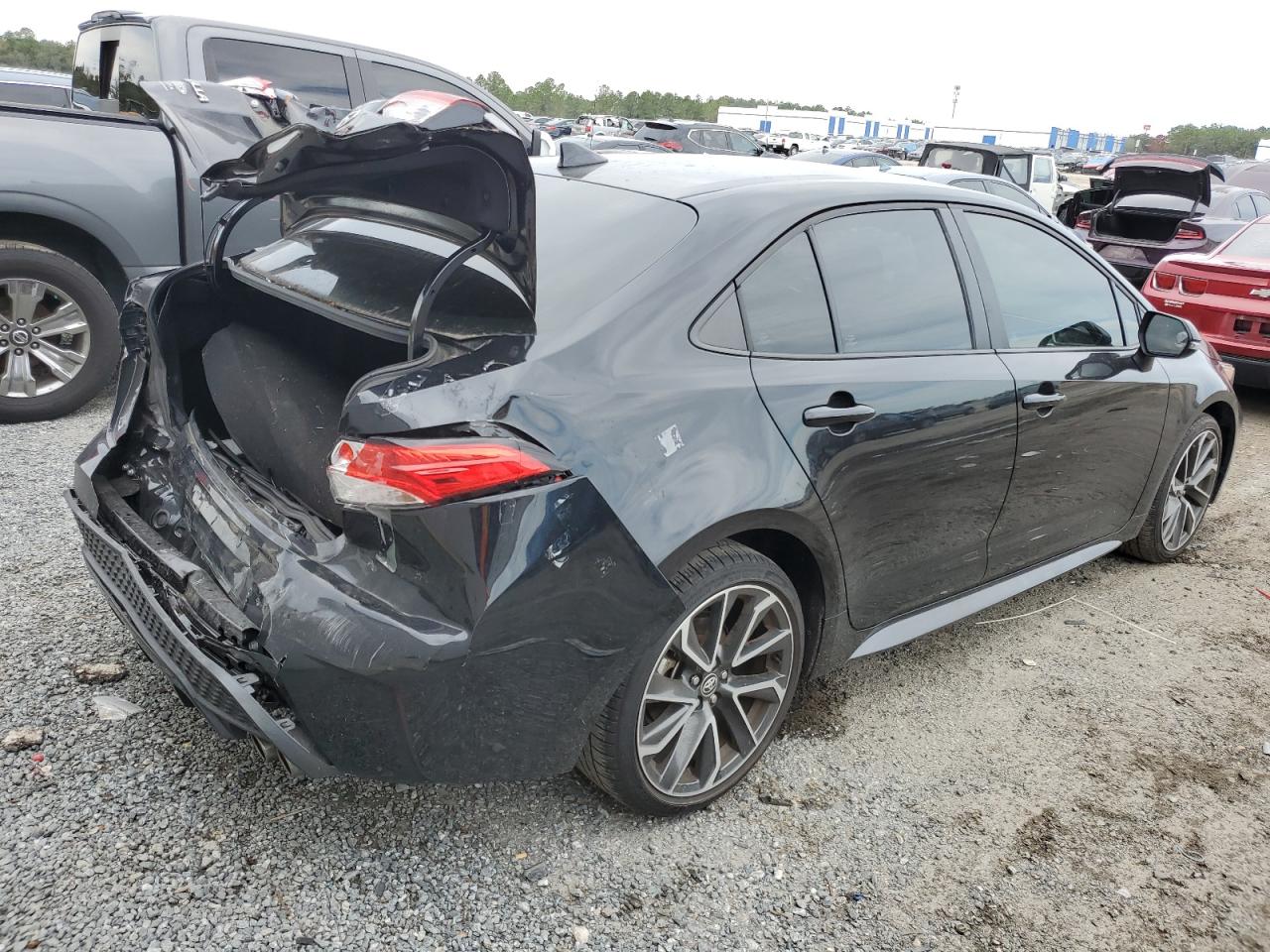 Image 3 of 2022 TOYOTA COROLLA SE 2022 with VIN 5YFS4MCE1NP129180