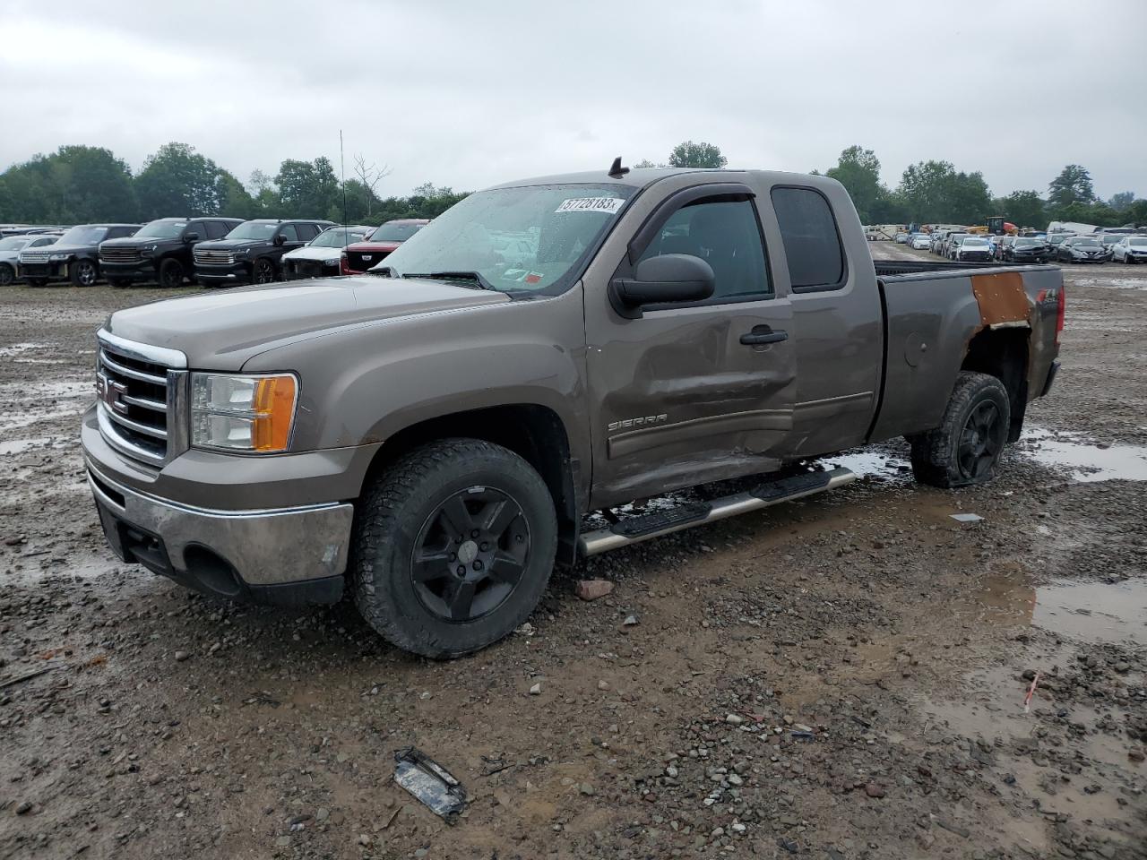 Image 1 of 2012 GMC SIERRA K1500 SLE 2012 with VIN 1GTR2VE71CZ296375