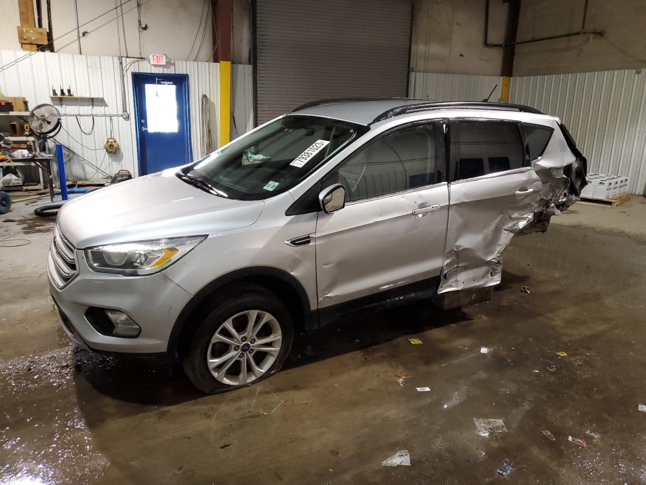 Image 1 of 2018 FORD ESCAPE SEL 2018 with VIN 1FMCU9HD8JUB16677