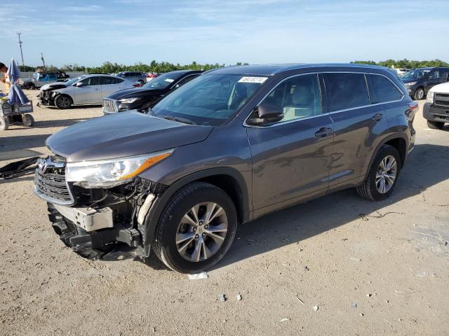 2015 TOYOTA HIGHLANDER XLE 2015 image