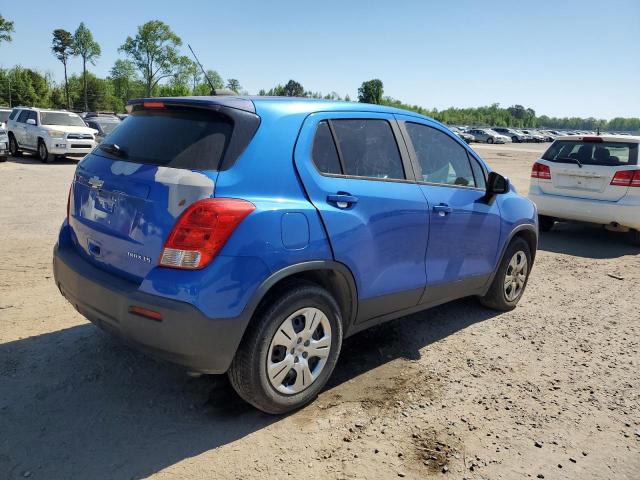 Image 3 of 2015 CHEVROLET TRAX LS 2015 with VIN KL7CJKSB9FB081112