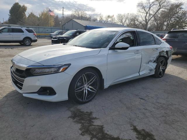 Image 1 of 2022 HONDA ACCORD TOURING 2022 with VIN 1HGCV2F91NA006490