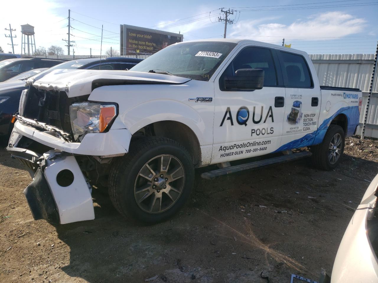 Image 1 of 2014 FORD F150 SUPERCREW 2014 with VIN 1FTFW1EF5EKG54208