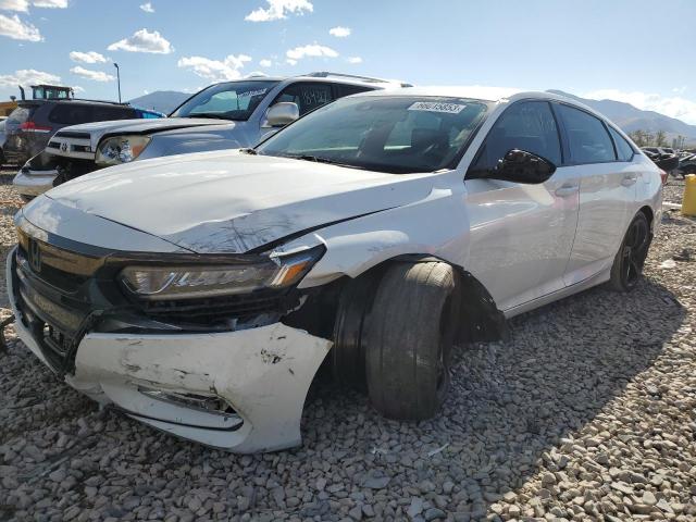 Image 1 of 2020 HONDA ACCORD SPORT 2020 with VIN 1HGCV1F32LA107640