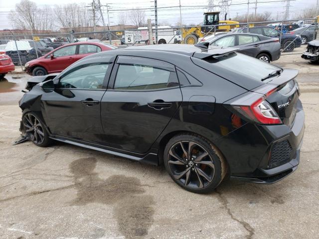 Image 2 of 2018 HONDA CIVIC SPORT TOURING 2018 with VIN SHHFK7H9XJU230095