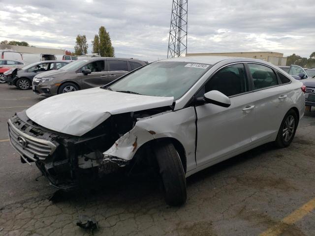 Image 1 of 2017 HYUNDAI SONATA SE 2017 with VIN 5NPE24AF5HH583111