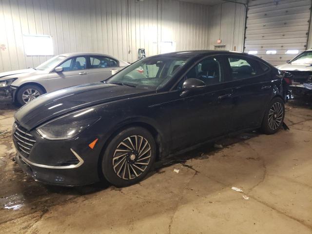 Image 1 of 2021 HYUNDAI SONATA HYBRID 2021 with VIN KMHL54JJ5MA031091