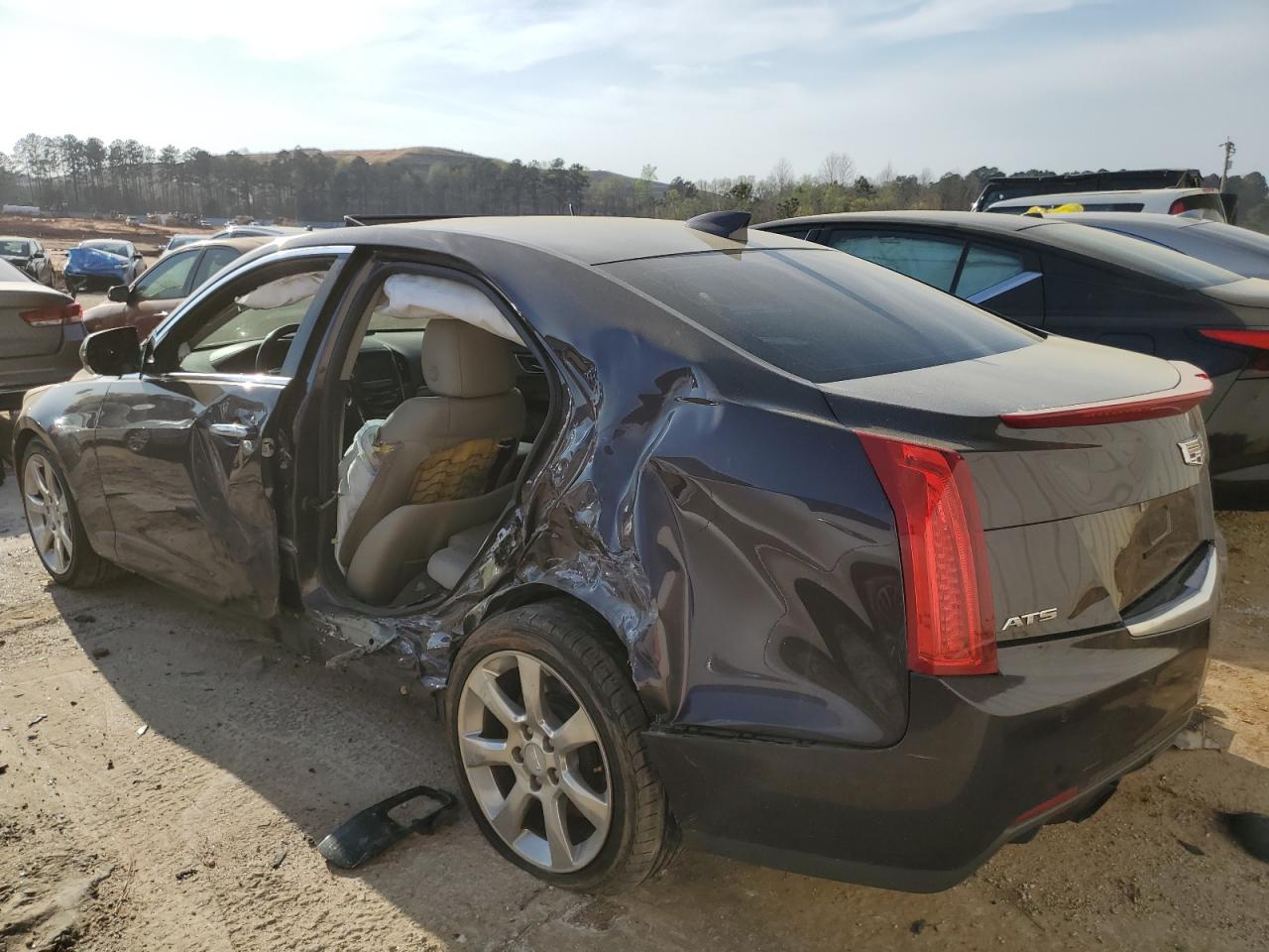 Image 2 of 2015 CADILLAC ATS LUXURY 2015 with VIN 1G6AB5R3XF0129481