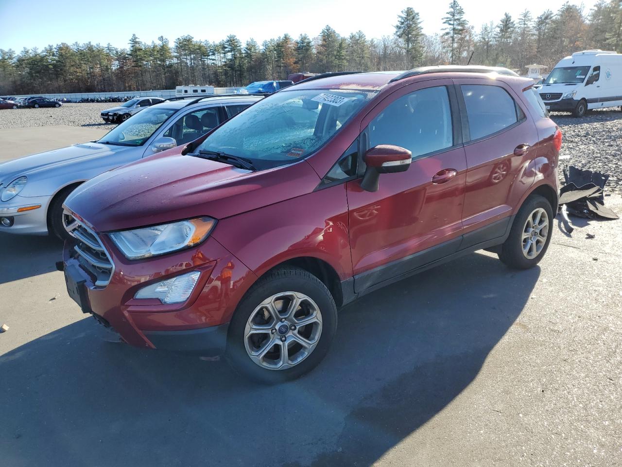 Image 1 of 2018 FORD ECOSPORT SE 2018 with VIN MAJ6P1UL5JC237444