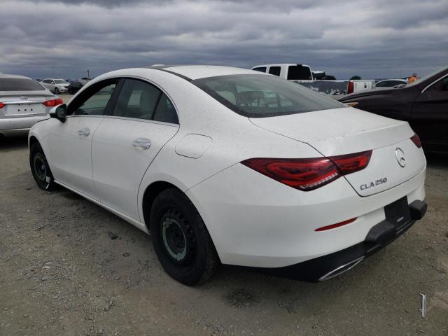 Image 2 of 2022 MERCEDES-BENZ CLA 250 2022 with VIN W1K5J4GB5NN275171