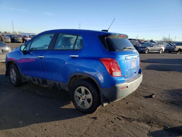 Image 2 of 2016 CHEVROLET TRAX LS 2016 with VIN KL7CJNSB1GB610927