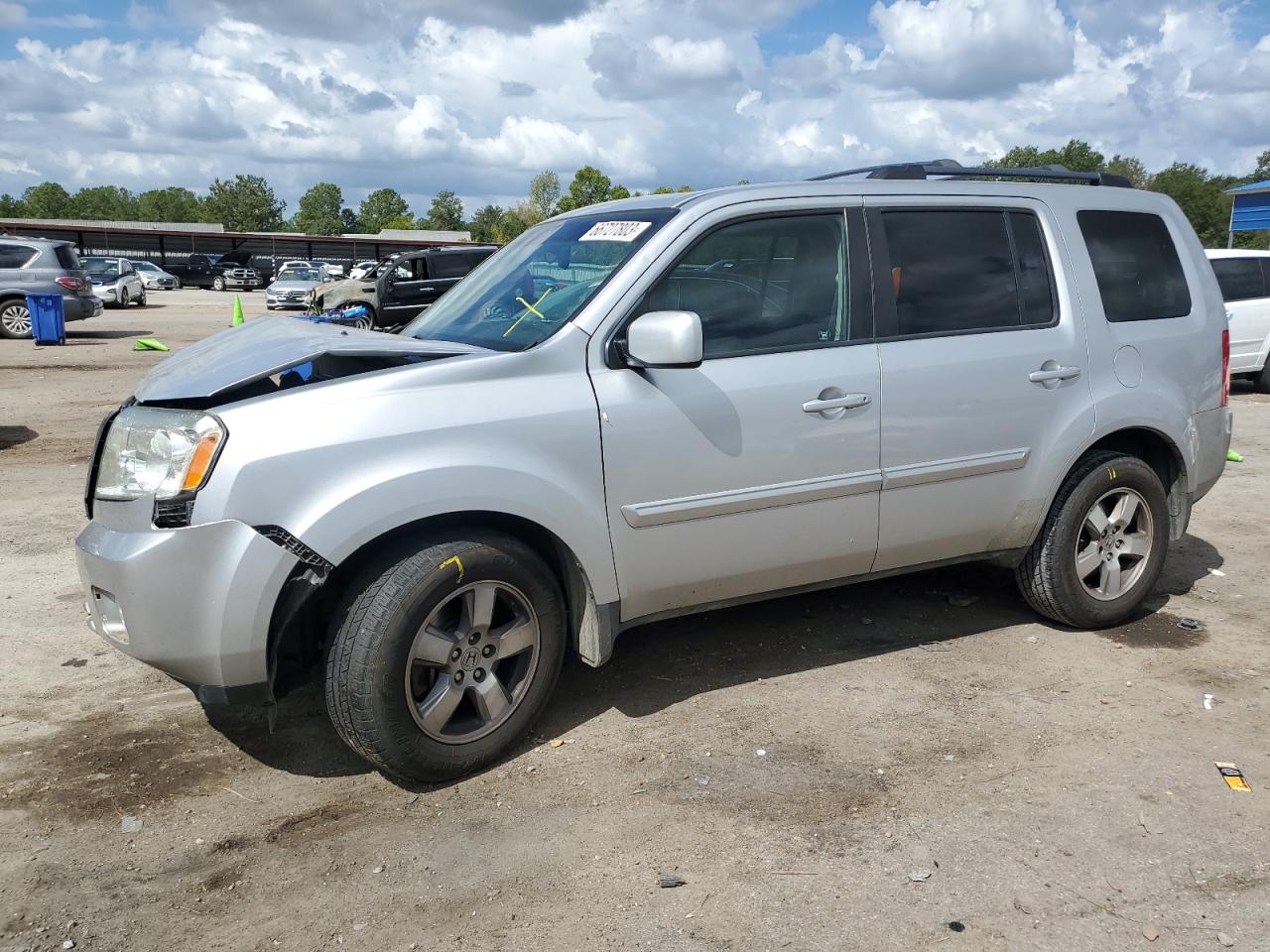 Image 1 of 2010 HONDA PILOT EXL 2010 with VIN 5FNYF3H51AB016956