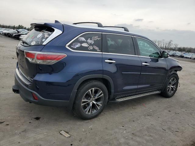 Image 3 of 2016 TOYOTA HIGHLANDER XLE 2016 with VIN 5TDJKRFH1GS317082