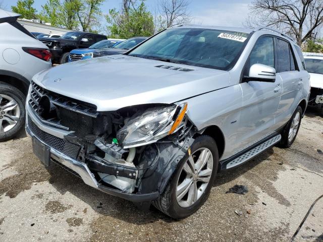Obraz 1 z 2012 MERCEDES-BENZ ML 350 4MATIC 2012 z VIN 4JGDA5HBXCA075817