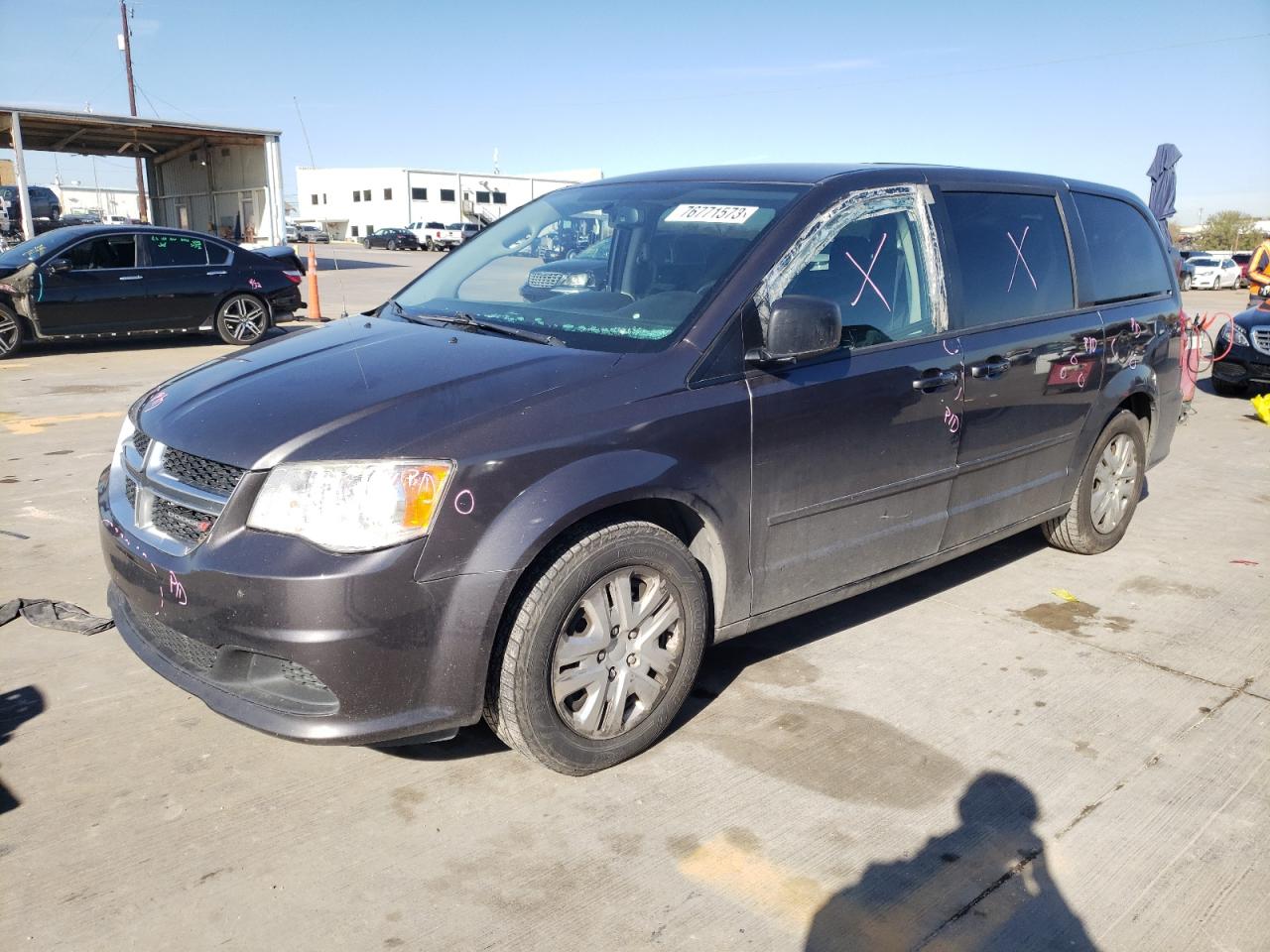 Image 1 of 2017 DODGE GRAND CARAVAN SE 2017 with VIN 2C4RDGBG6HR742015