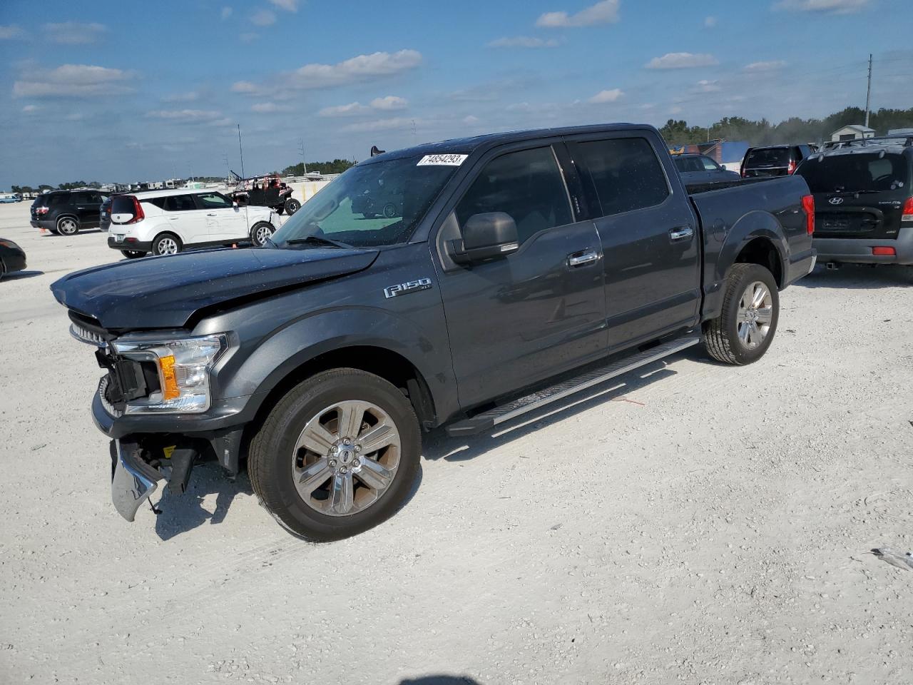 Image 1 of 2019 FORD F150 SUPERCREW 2019 with VIN 1FTEW1CP5KFD42482