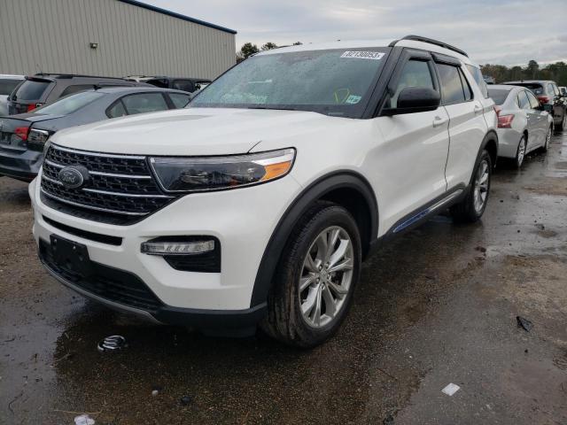 Image 1 of 2021 FORD EXPLORER XLT 2021 with VIN 1FMSK8DHXMGB92067