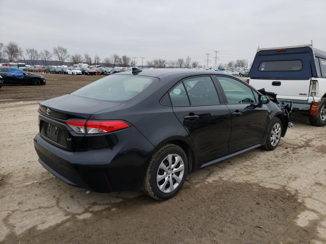 Изображение 3 2022 TOYOTA COROLLA LE 2022 с VIN 5YFEPMAE5NP326165