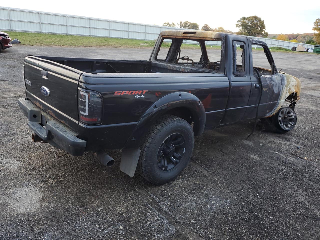Image 3 of 2011 FORD RANGER SUPER CAB 2011 with VIN 1FTLR4FE8BPA60549