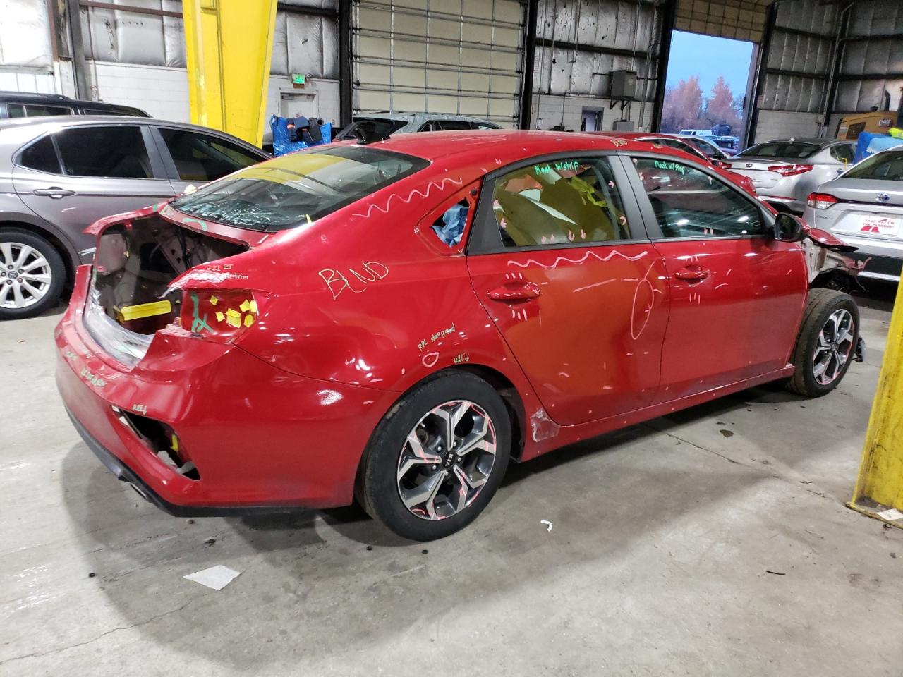 Obraz 3 z 2021 KIA FORTE FE 2021 z VIN 3KPF24AD5ME395545