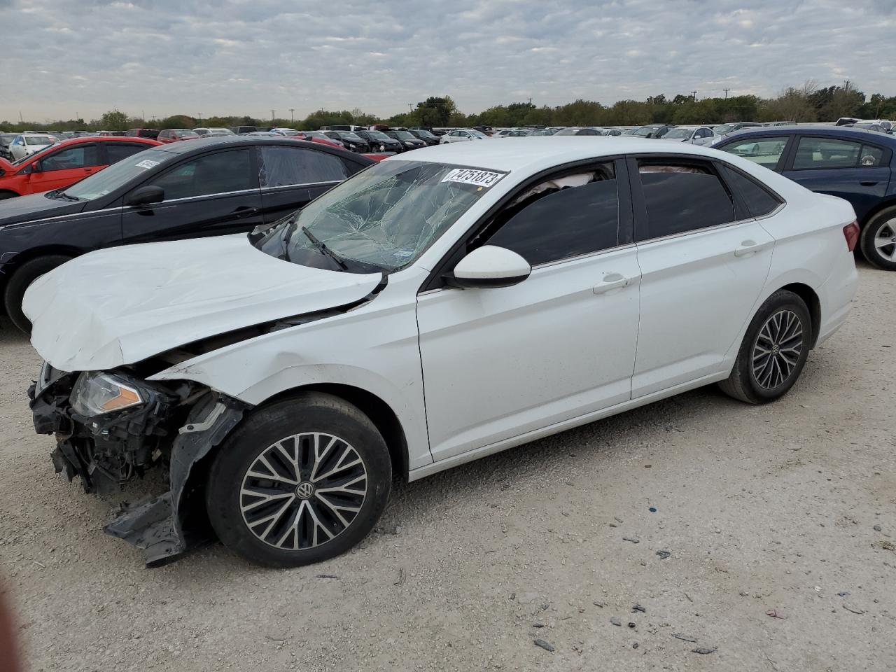 Image 1 of 2021 VOLKSWAGEN JETTA S 2021 with VIN 3VWC57BU9MM012560