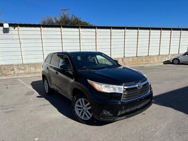 Image 1 of 2014 TOYOTA HIGHLANDER LE 2014 with VIN 5TDZKRFH2ES010892