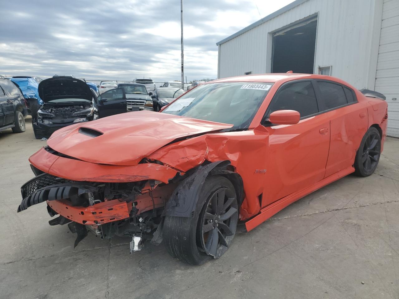 Изображение 1 2019 DODGE CHARGER SCAT PACK 2019 с VIN 2C3CDXGJ3KH605576