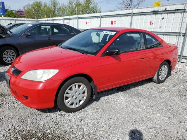 Image 1 of 2005 HONDA CIVIC LX 2005 with VIN 1HGEM22535L043821
