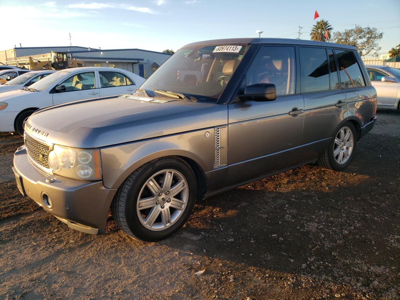 Image 1 of 2008 LAND ROVER RANGE ROVER HSE 2008 with VIN SALME15478A294404