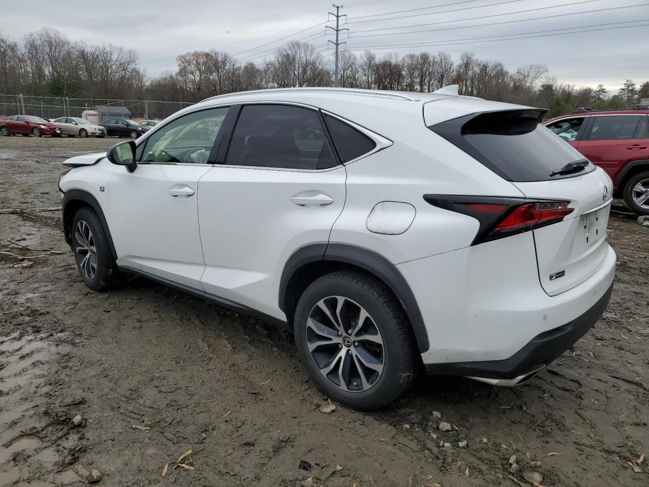 Image 2 of 2017 LEXUS NX 200T BASE 2017 with VIN JTJBARBZXH2097243