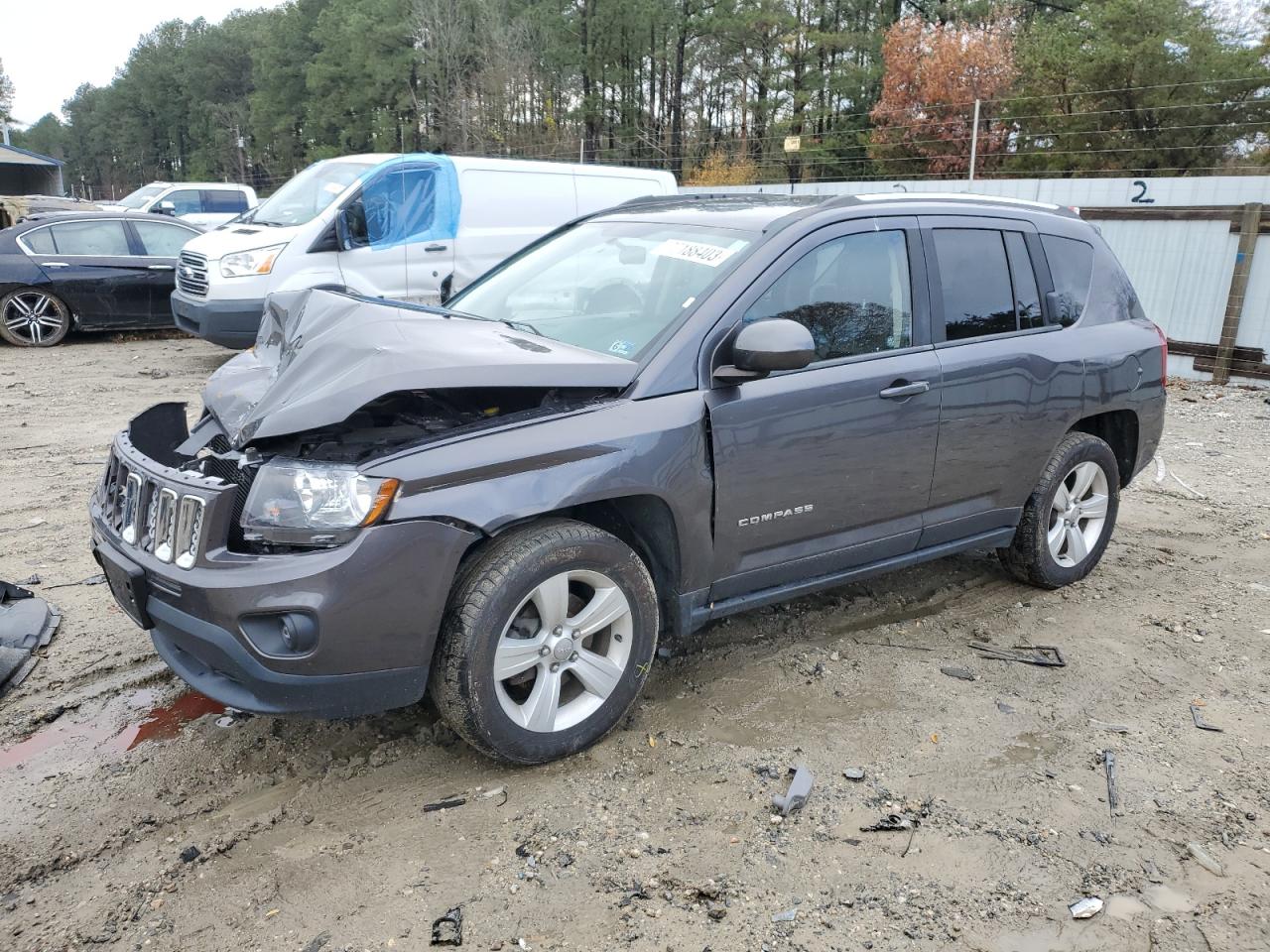 Image 1 of 2014 JEEP COMPASS LATITUDE 2014 with VIN 1C4NJDEB0ED734321