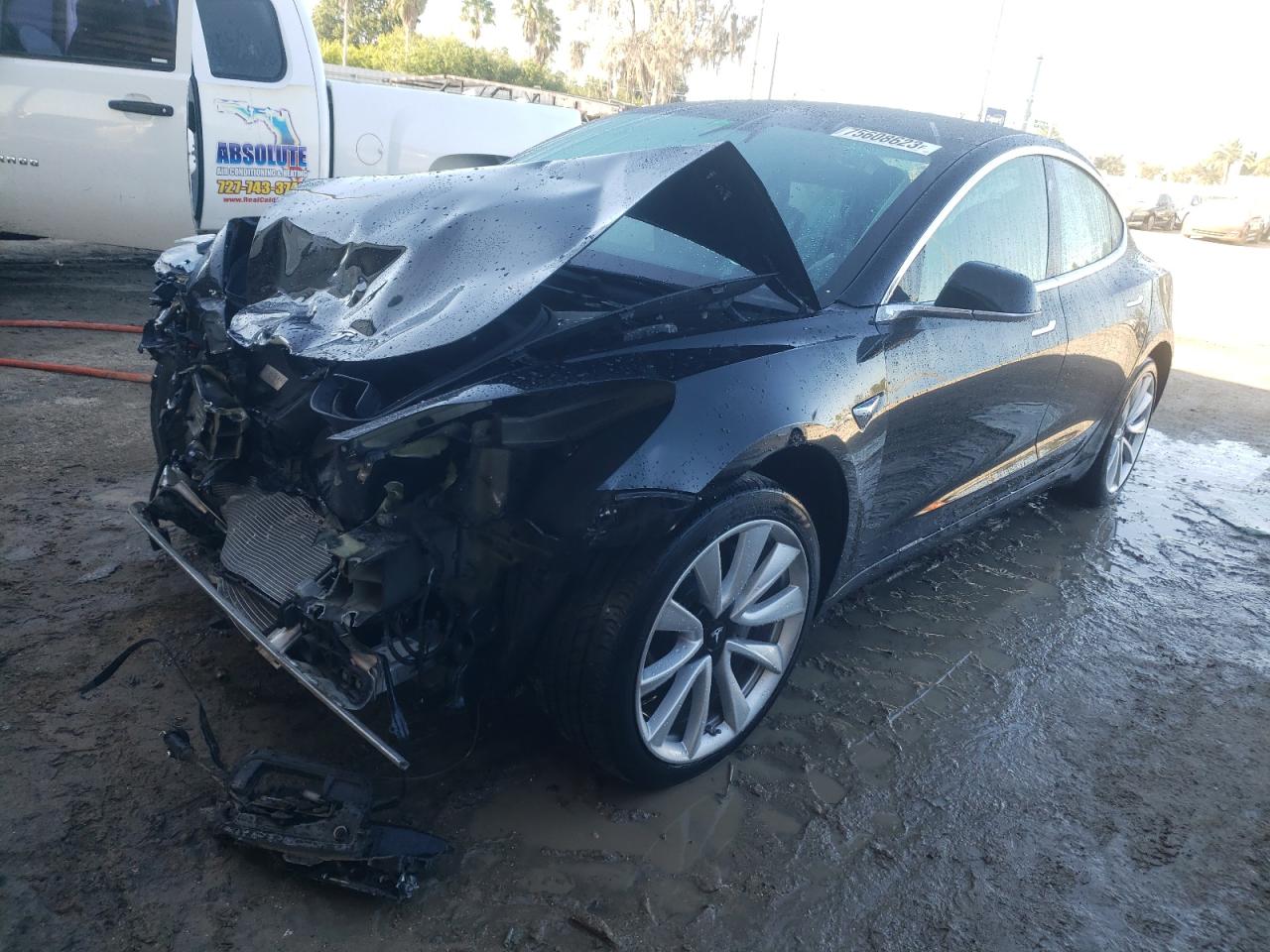 Image 1 of 2019 TESLA MODEL 3  2019 with VIN 5YJ3E1EA0KF416883