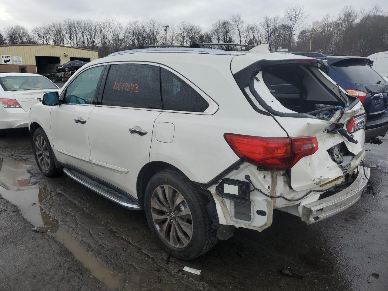 Image 2 of 2014 ACURA MDX TECHNOLOGY 2014 with VIN 5FRYD4H4XEB005803